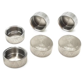 6pcs M Shape UHF SO239 Female Adapter Cap Cover, N Type N Type N Female Dust Cap, PL259 UHF Female Cover So-239 Cap, Dust Cap UHF PL-259 Waterproof Protective Cap Cover for SO239 N Type Female