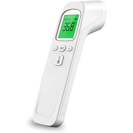 GVTECH Termómetro Digital Infrarrojo Portátil, Termometro Digital Bebe, Termometro Digital, Termómetro Digital Infrarrojo Sin Contacto,Adecuado para Bebés, Niños y Adultos