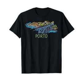 Porto city T-shirt Tee Shirt Tshirt T Shirt T-Shirt