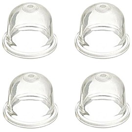 Uorimy 4-Pack 0057003 0057004 Transparent Carburetor Large Primer Bulb Replacement for Zama Echo Stihl Homelite Robi Pouland 0058001 12538108660 561635001 A01195A (22mm)
