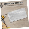 Gatuida Stainless Steel Air Vent Cover Durable Louvered Extractor Fan