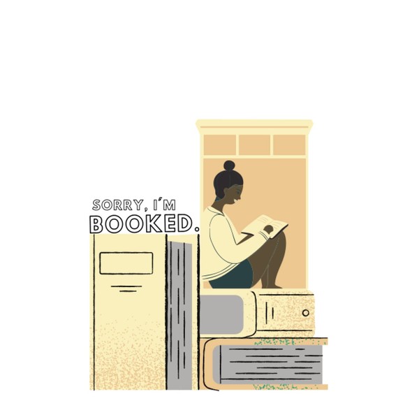 I'm Booked Journal: Yellow