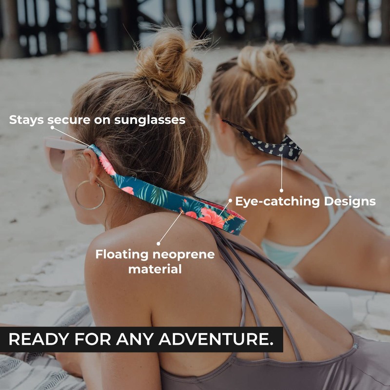 Ukes Premium Sunglass Strap - Durable & Soft Glasses Strap