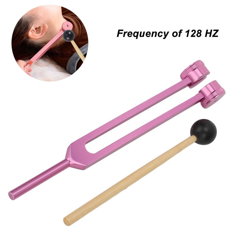 128HZ Tuning Forks Paint Process Aluminum Alloy Tuning Fork Set