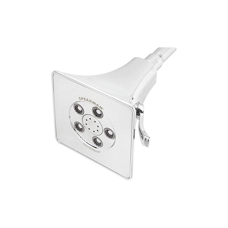 Speakman S-3018 Rainier Anystream High Pressure Adjustable Shower Head, Polished