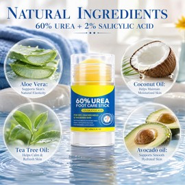 Urea Foot Cream 60% with 2% Salicylic Acid,Foot Cream Stick