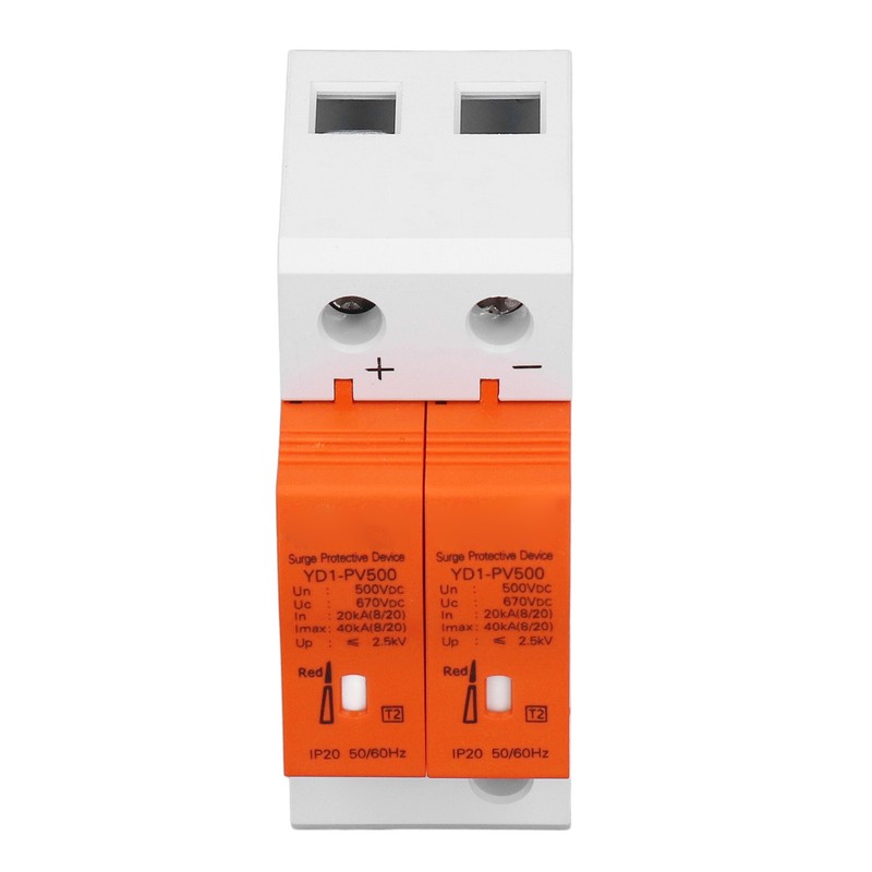 DC Surge Protector Visual Alarm Window Modular Design Protective Arrester