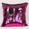 Mr Gadget Solution® Hot Pink Silver 16'' Magic Mermaid Pillow