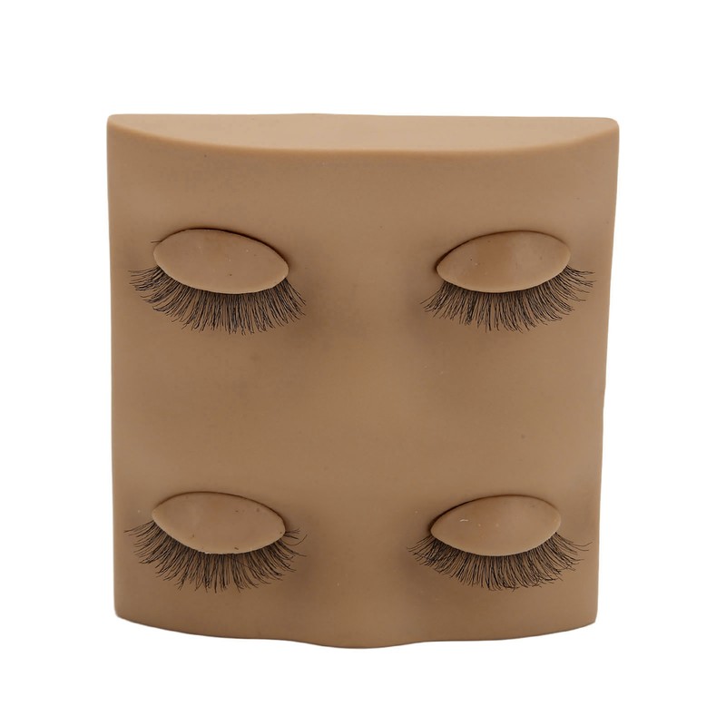 Lash Mannequin Head 2 Pairs Removable Replacement Eyes 3D Simulation