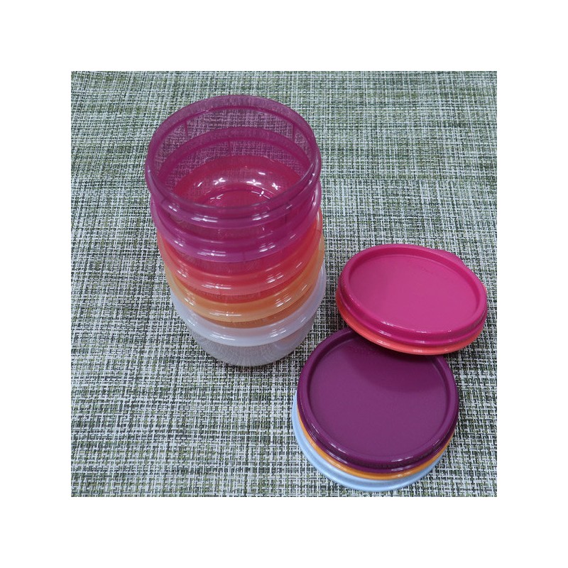 Tupperware Piccolo sauce container seasoning container 243ml set of 5