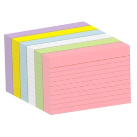 Index Cards 3x5, Ruled Flash Cards for Studying, Colored Note Cards Study Cards, 210 pcs Flashcards for Office and School Suplplies