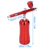 Auto Cordless Airbrush Kit Rechargeable Handheld 17.4psi Compressor for Nails