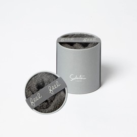 Growing Towel "feel" Petite Hand Towel: Charcoal (gray)