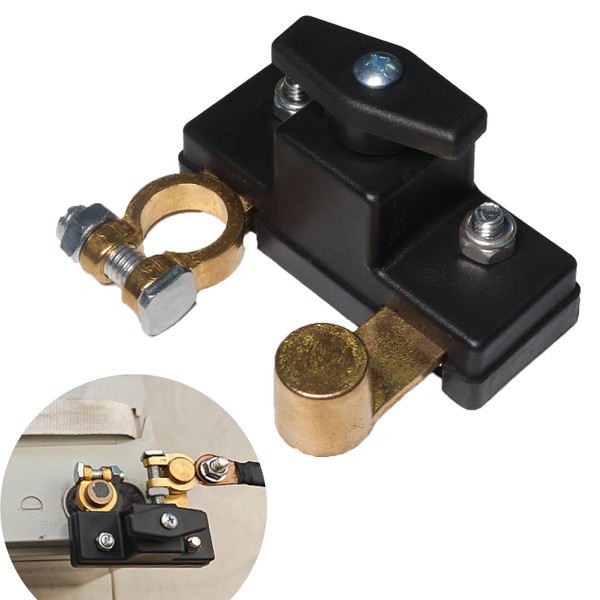 Wlitinzsen Car Battery Disconnect Isolator Cut Off Switch 12V 24V
