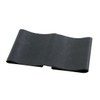 CanDo Singles Low Powder Exercise Band, 4-foot singles, Black: X-Heavy