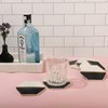 GoCraft Hexagon Marble Coasters for Drinks – Set of 6