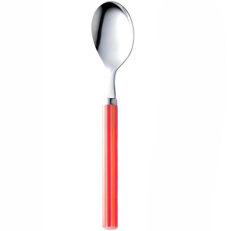 Nagao Stripe Dinner Cutlery Set of 4, Red, Made in