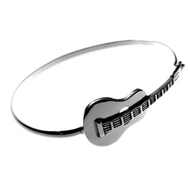 Inmaculada Romero IR Silver Bracelet 925m Act. Hard Shell Guitar Reason Woman Oxidised Calada