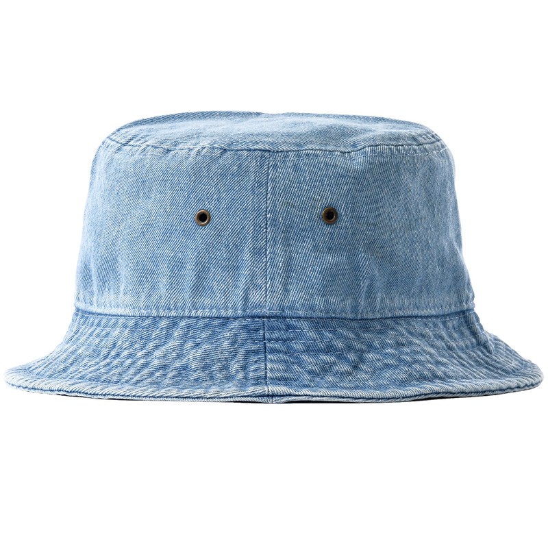 New Hattan 1500 Stonewash Bucket Hat, blue (light)