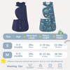 ZIGJOY Sleep Sack Swaddle 1.0 Tog Baby Wearable Blanket 100%