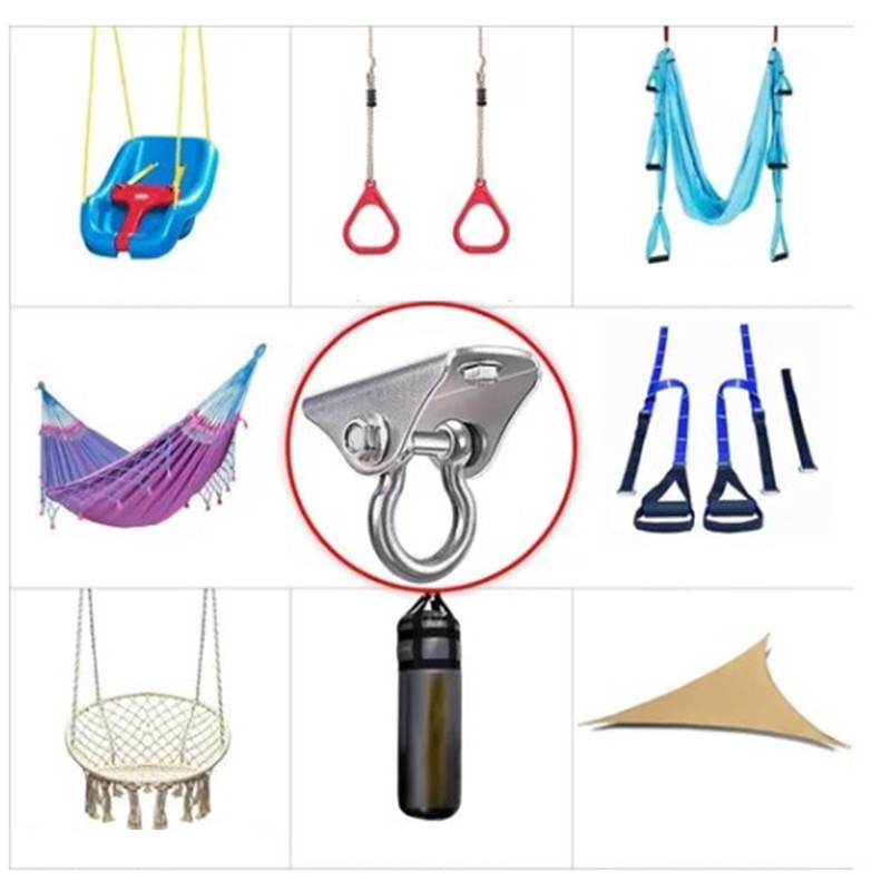 Bow Type Hammock Hanging Kit 304 Stainless Steel Swing Buckle