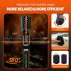Rechargeable Electric Grill Cleaner Brush 3 Speed Detachable Head