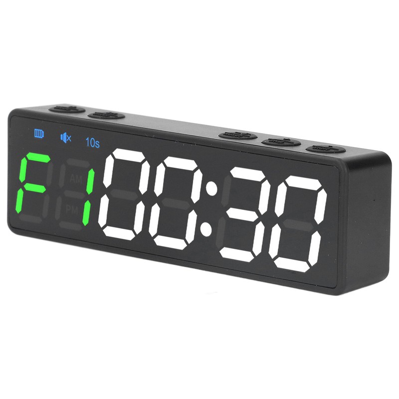 Gym Timer Portable Workout Interval Timer Fitness Clock Large Digital
