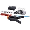 35Pcs Oblique Hole Locator Drill Guide Aluminum Alloy Bit Screw
