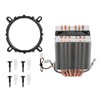 Computer CPU Fans Cooler Heat Sink 6 Heatpipe For Intel