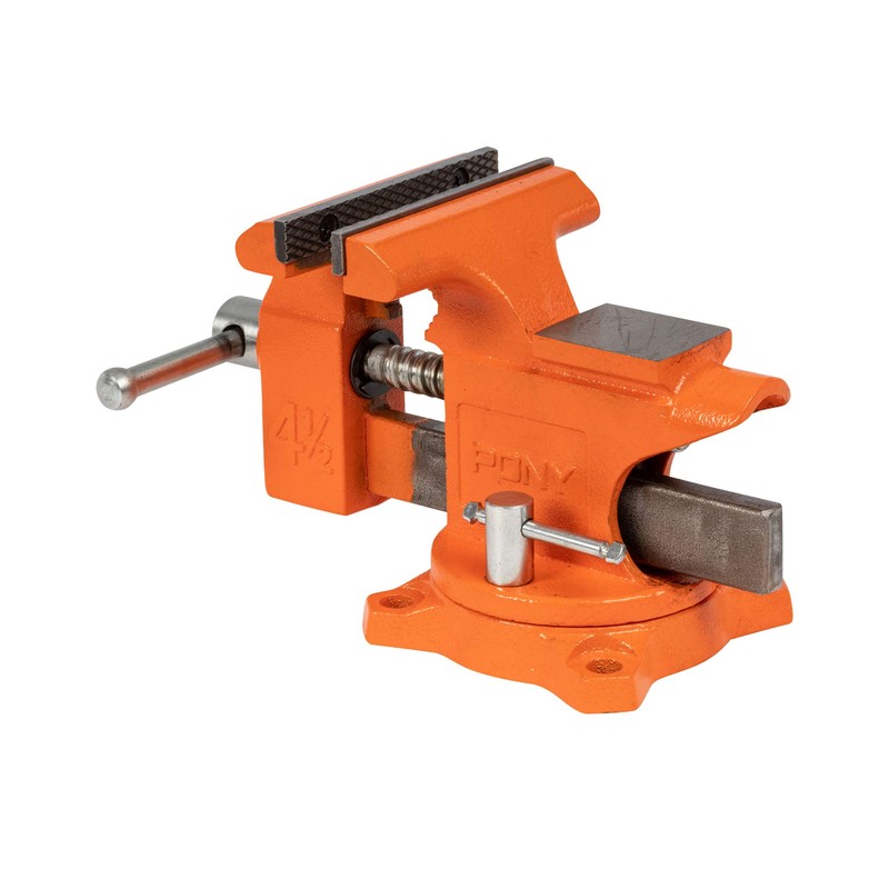 Pony Tools 24545 4-1/2in. Light Duty Bench Vise with Swivel
