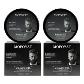 2pcs Balsamo Para Crecer La Barba Al 20%,engrosamiento Y Crecimiento Del Vello De La Barba 300g