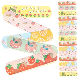 Kisangel 120pcs Boys and Girls Fun Cartoon Strip for Daily Use Travel Random Style