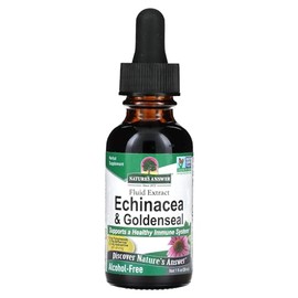 Nature's Answer Enchinacea & Goldenseal | Supports a Healthy Immune System | Super Concentrated Pure Extract | Alcohol-Free, Gluten-Free, Vegan & Kosher Certified 1oz