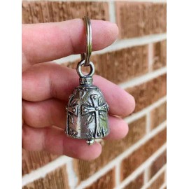 Guardian Bells Holy Cross Guardian Bell Pendant Lucky Charm