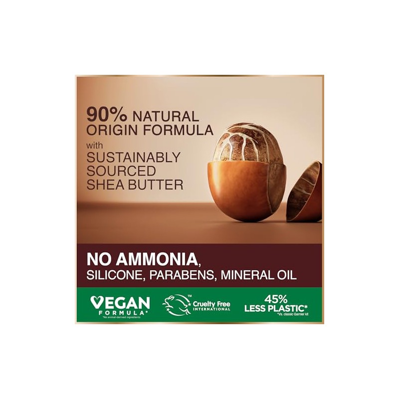 Garnier Garnier GOOD Permanent Hair Dye, 100% Grey Coverage, Ammonia-Free,