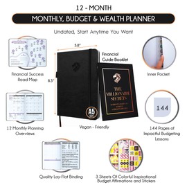 Undated Monthly Budget Planner and Monthly Bill Organiser