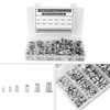 150Pcs M3-M10 Rivet Nut 304 Stainless Steel for Fastening Piece