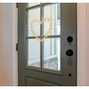 CozyHome 20 LED Heart Light Wreath with Plug - Warm