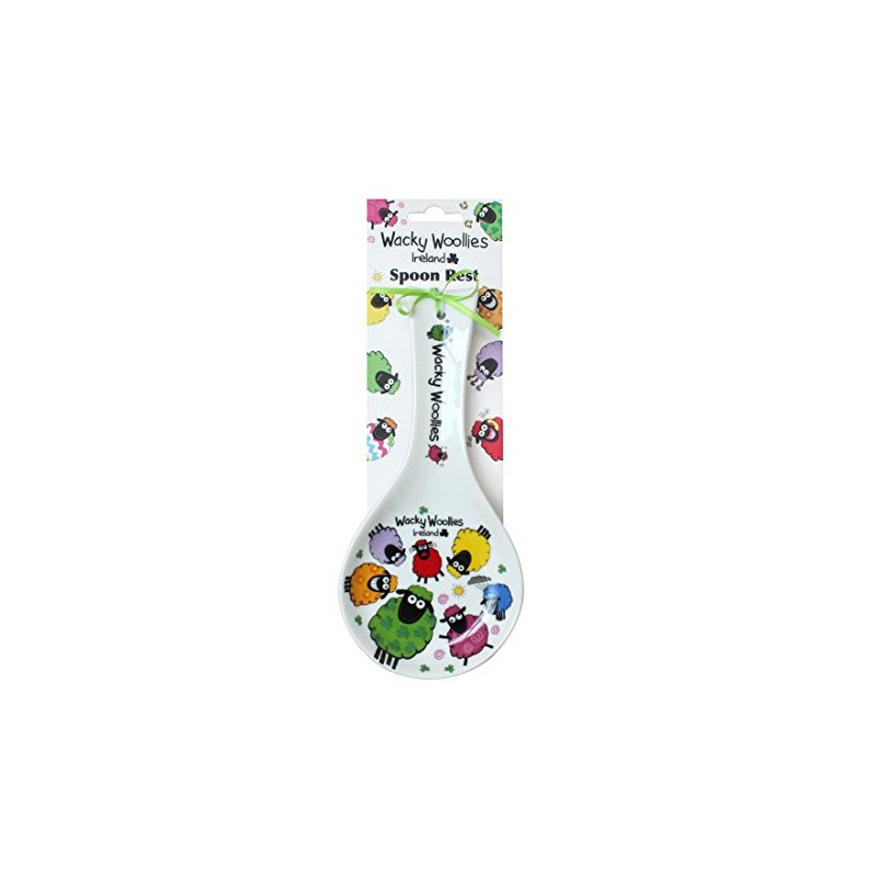 Wacky Woollies Irish Ceramic Cooking Spoon Mixing Spoon Baking Spoon