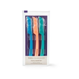 GSQ BY GLAMSQUAD FACIAL RAZOR SET - BRAND NEW IN PACKAGE
