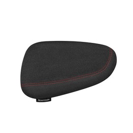 Atsorvicate Alcantane style car leg knee pads memory foam car center console knee cushions car leg pads protect knee and leg elbow pads car copilot Universa version (Red line right leg pad)