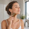 Facial Massage Brush for Contouring – Soft Bristle Lifting Tool