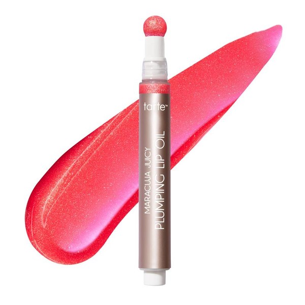 tarte maracuja juicy plumping lip oil - hydrating and moisturizing