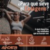 Colágeno Hidrolizado Ander Alta Pureza 97% Premium 300gr Sabor Natural