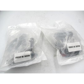 4 Your Home (KNB35) 28mm Shaft Black Universal Cooker Knob Replacement - Qty 2