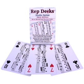 Rep Decks Studio Series: Harp Edition Cubierta de Hombro Negro