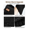 JYUYNY Fingerless Gloves, Fingerless Gloves, Cashmere Gloves, Winter Warm Knitted