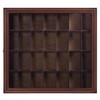 Gallery Solutions - 18x16 Shot Glass Collection - Display Case