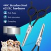 Momotou 4.5" Small Dog Grooming Scissors with Comfortable Non-slip Handle