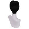 BERON Black Short Straight Wig Natural Looking Middle Part Wig